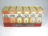 Vintage 1939 COMPLETE Russell LIBRARY OF GAMES 6 pc